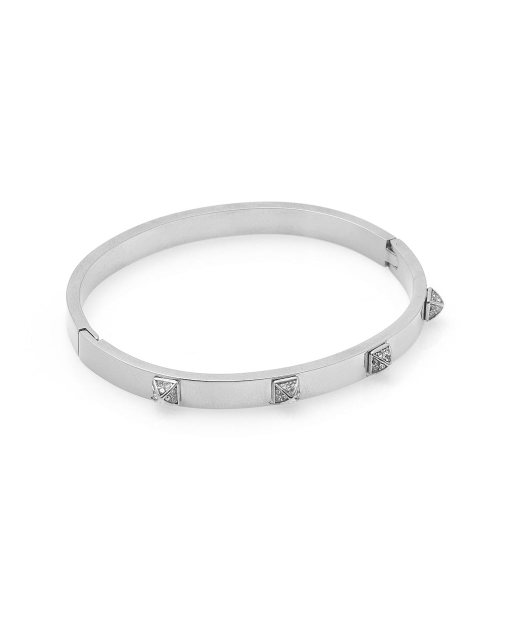 Prism Bangle | Silver