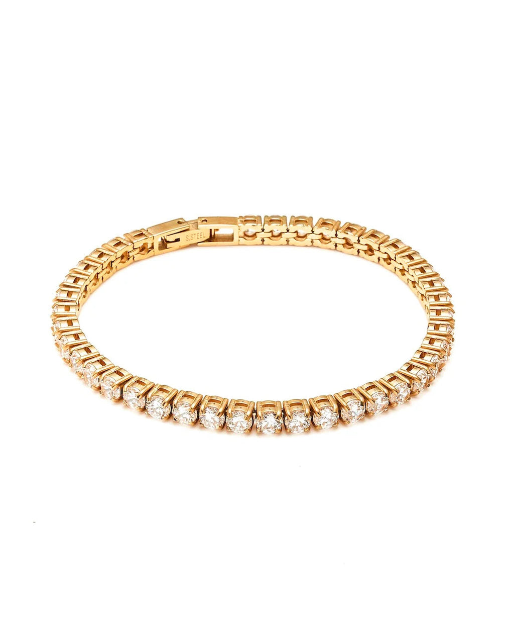 Tennis Bracelet | Gold
