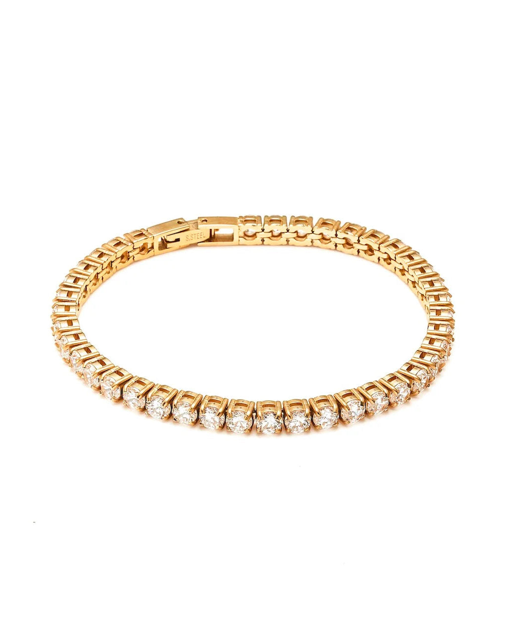 Tennis Bracelet | Gold