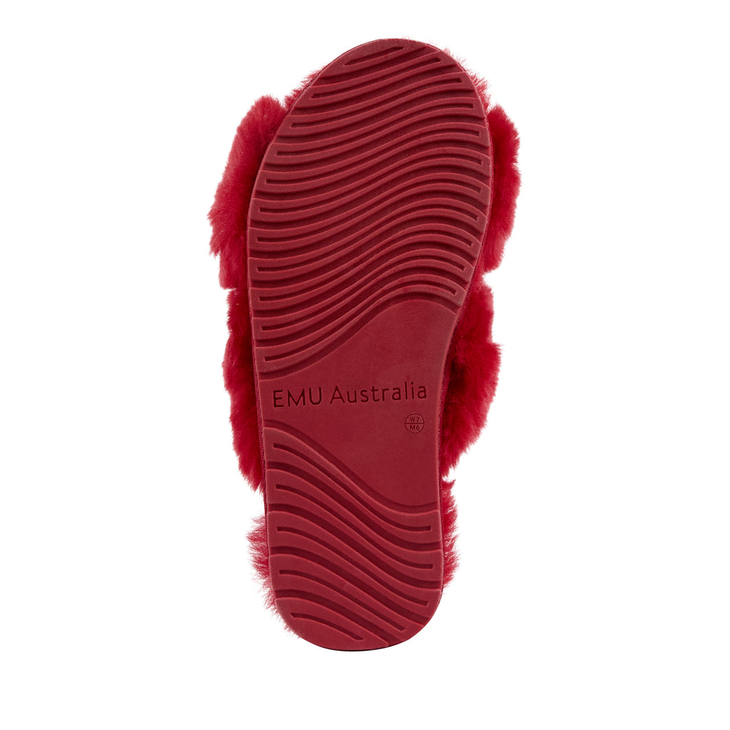 Mayberry Slipper | Cherry