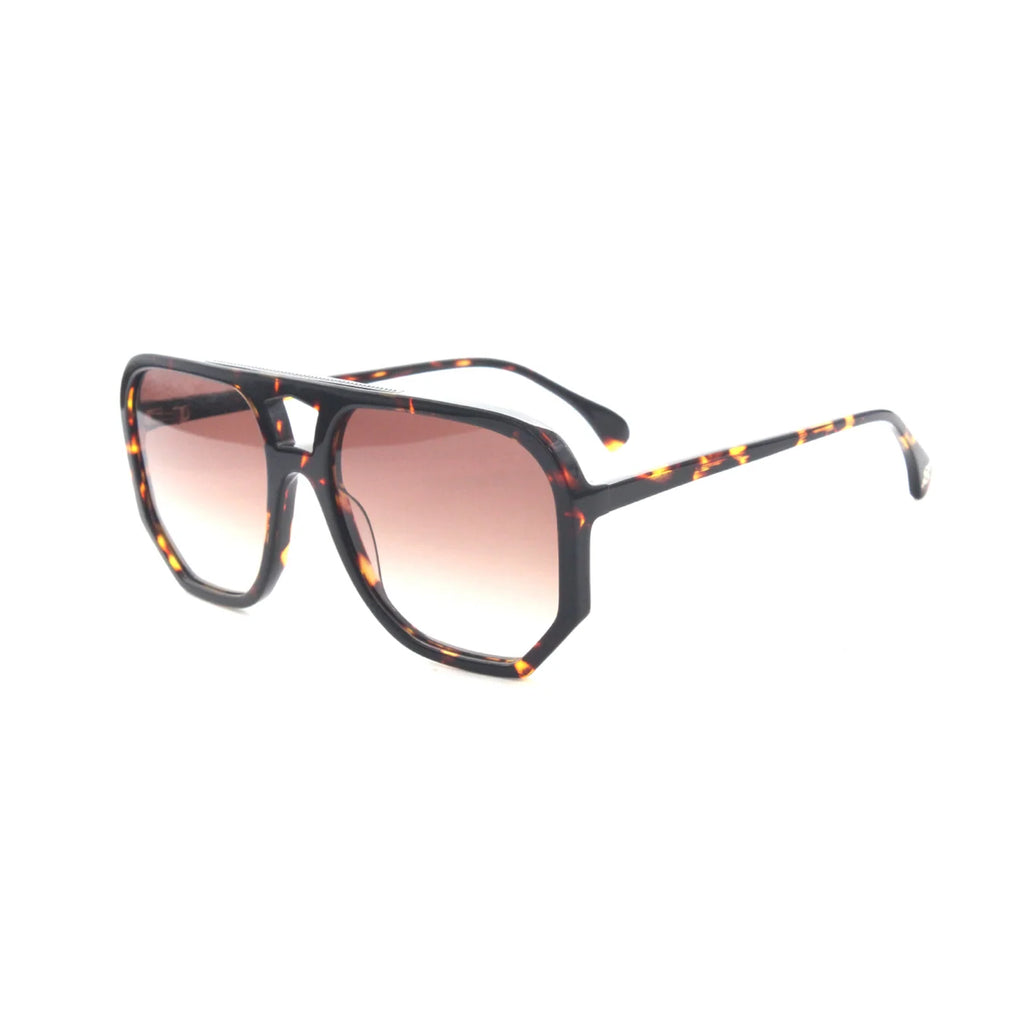 Wager Sunglasses | Brown Tort with Brown Lens