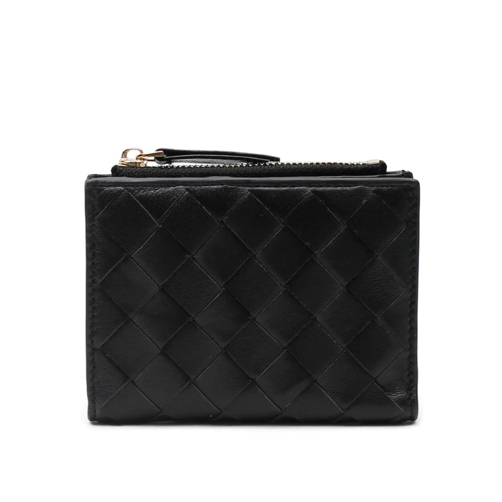 Woven Wallet | Small | Black