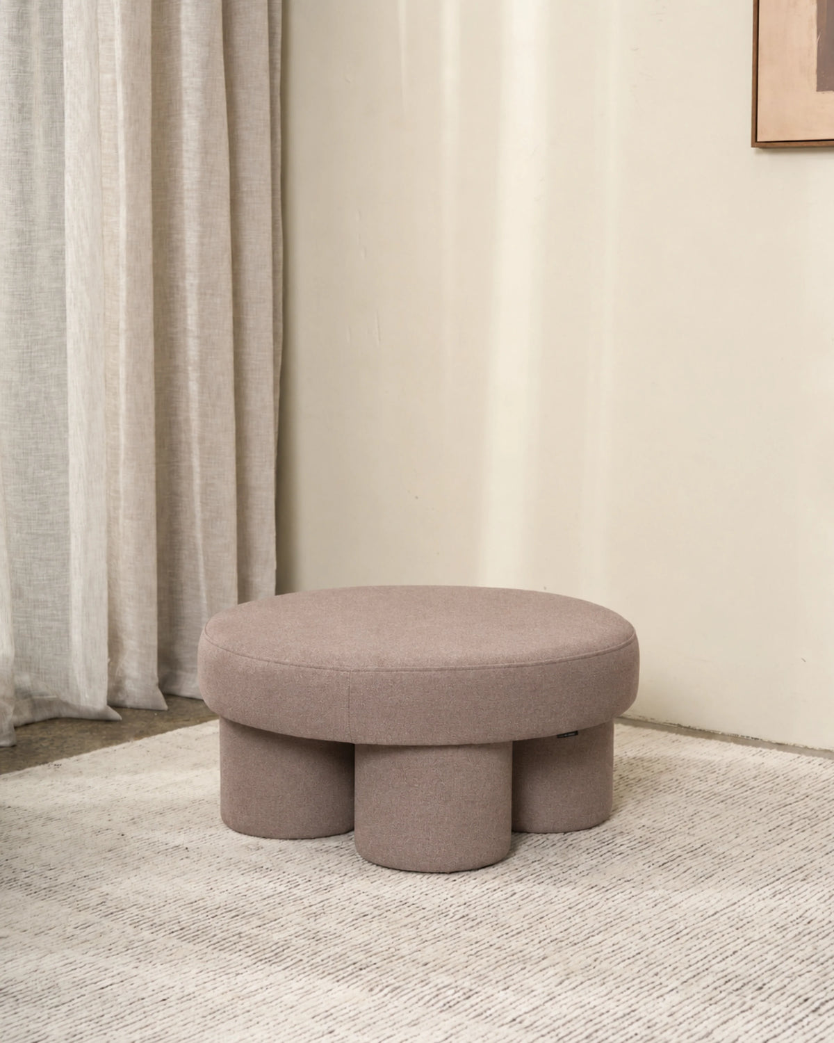 Lume Ottoman | Camel