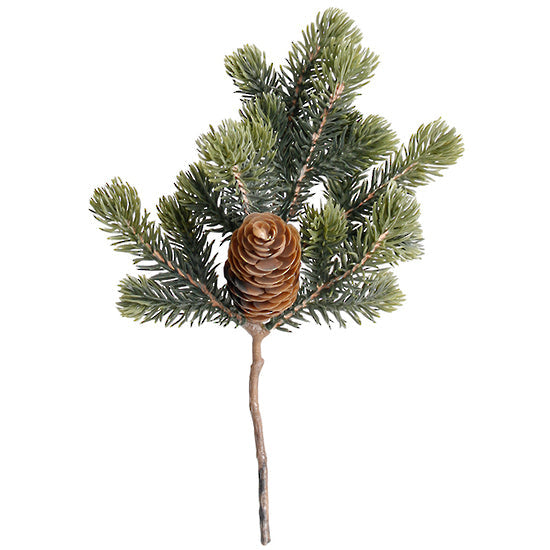 Balsam Fir Spray with Pinecone