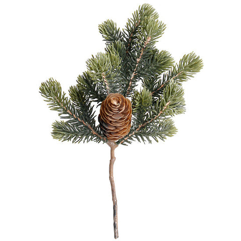 Balsam Fir Spray with Pinecone