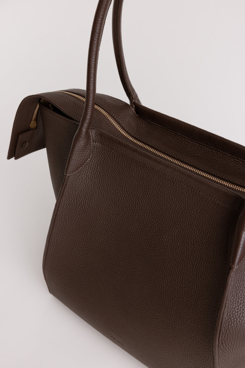Claudia Tote | Molasses Deer Nappa