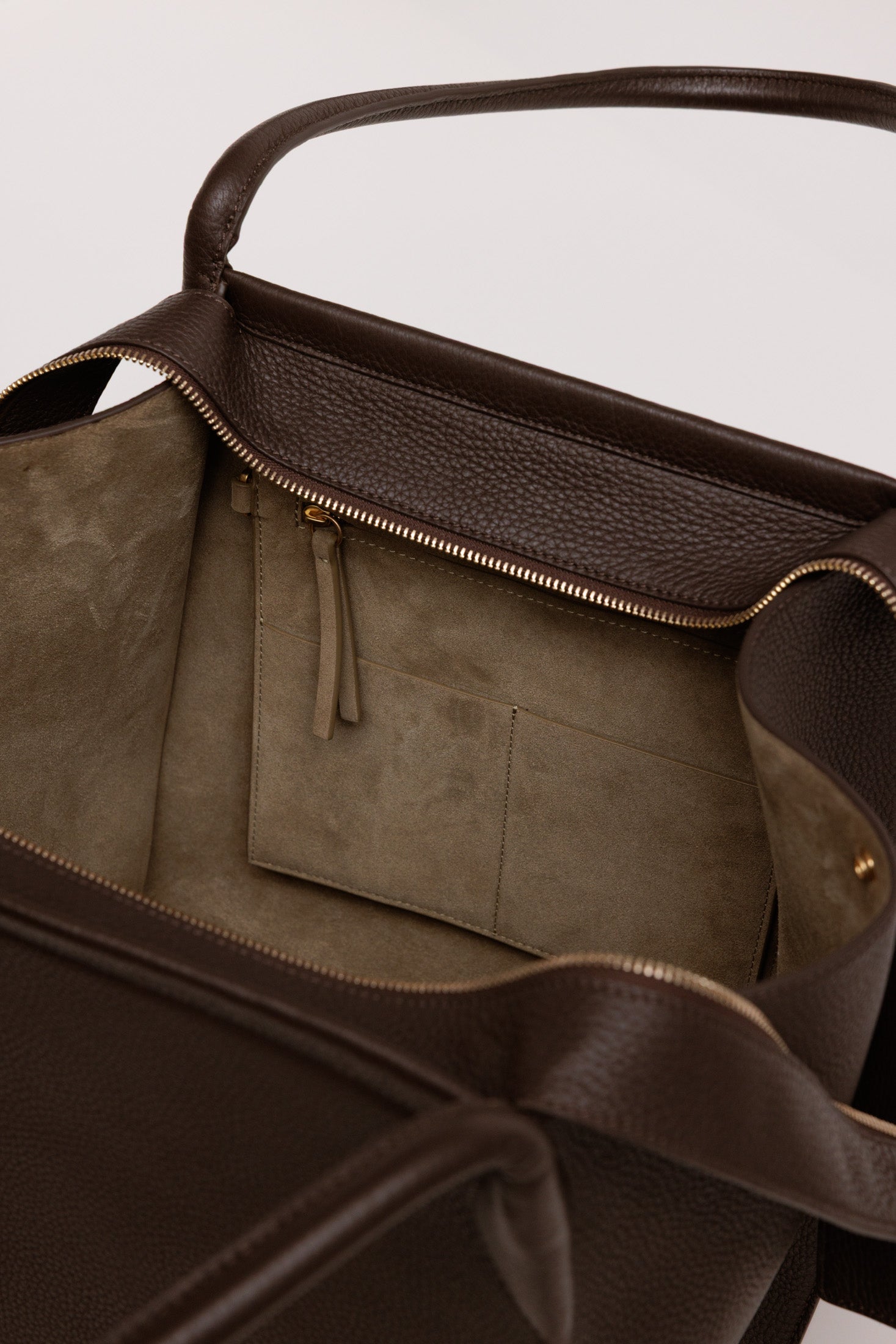 Claudia Tote | Molasses Deer Nappa