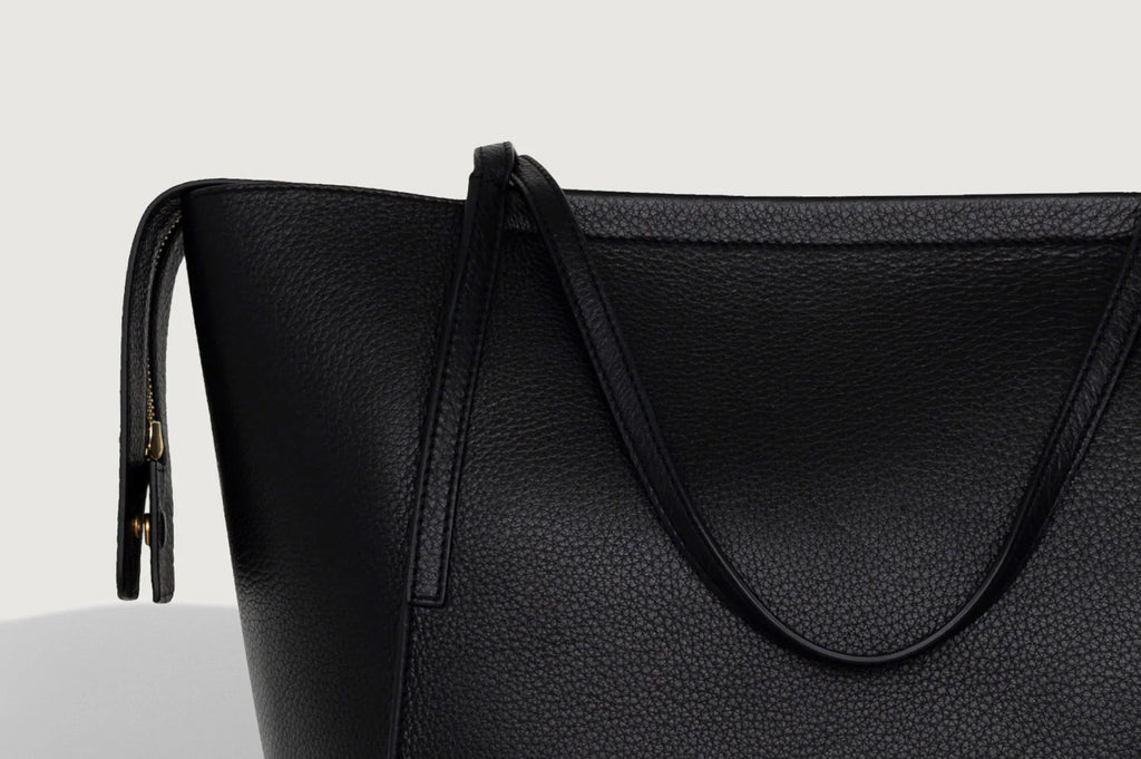 Claudia Tote | Black Deer Nappa