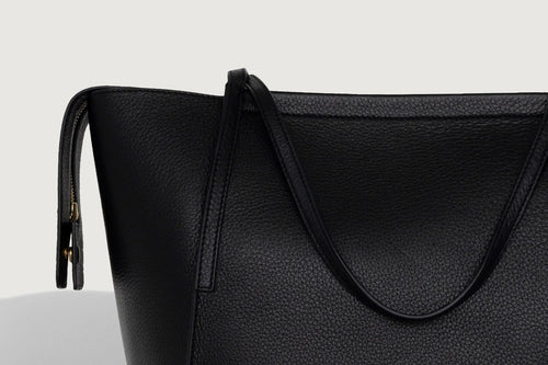 Claudia Tote | Black Deer Nappa
