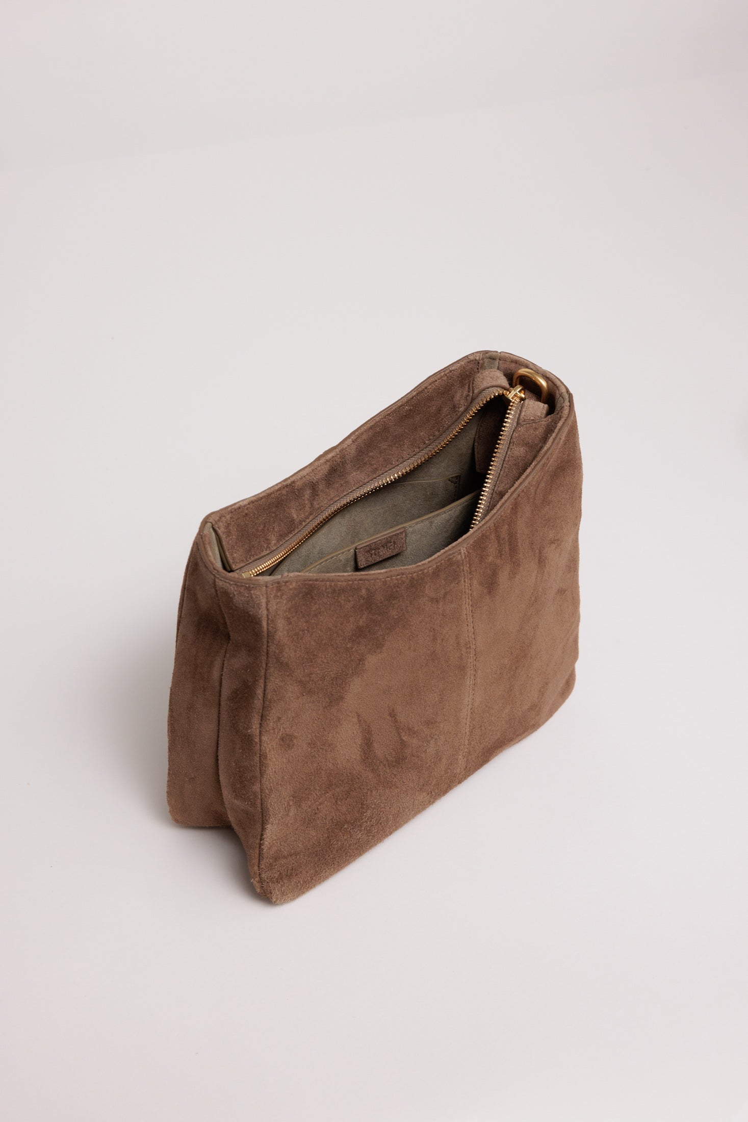 Joan Bag | Sand Stone Suede