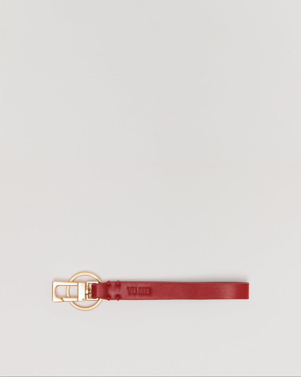 Yu Mei Key Fob | Lobster Red Lambskin