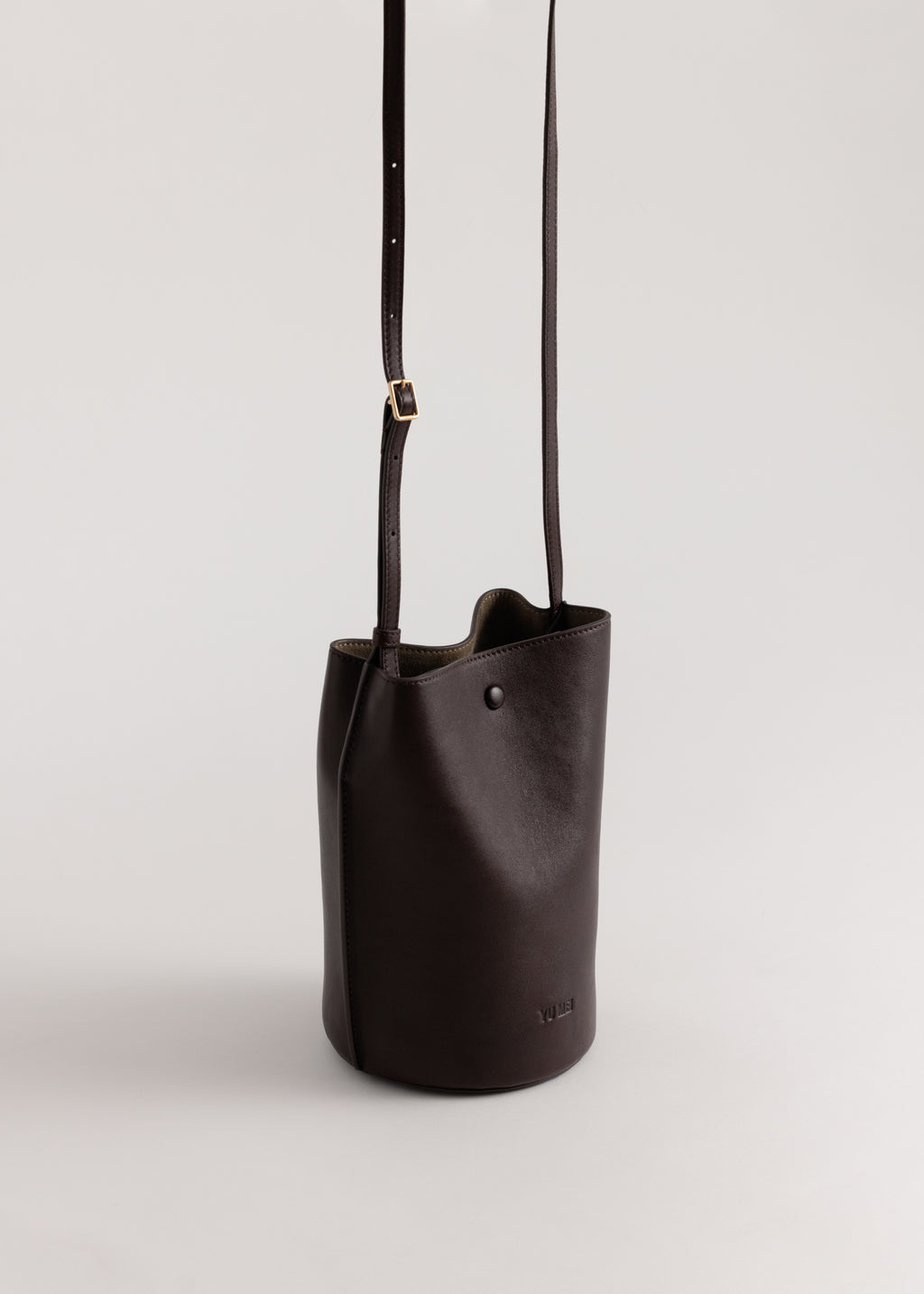 Phoebe Bucket | Molasses Lambskin