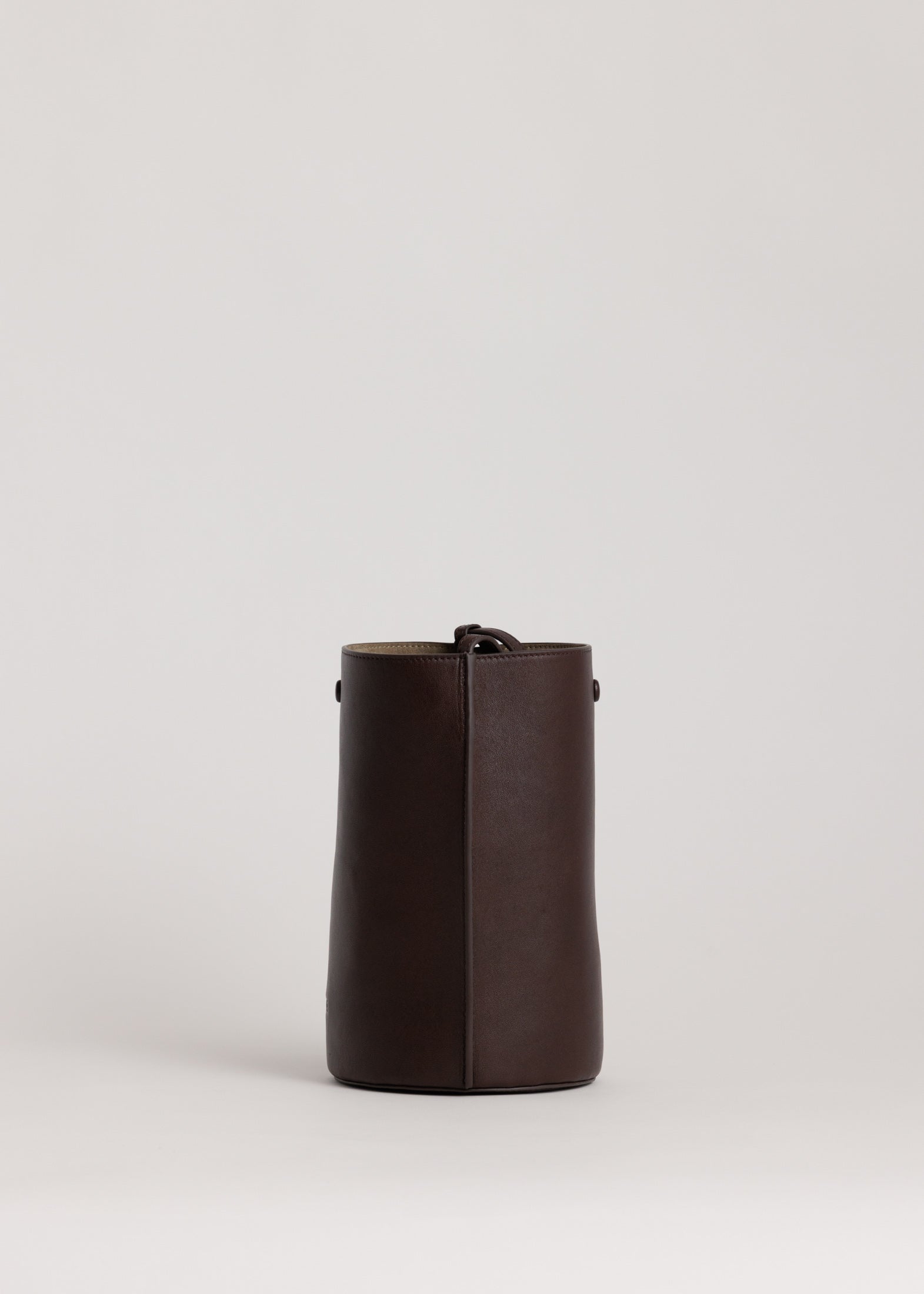 Phoebe Bucket | Molasses Lambskin