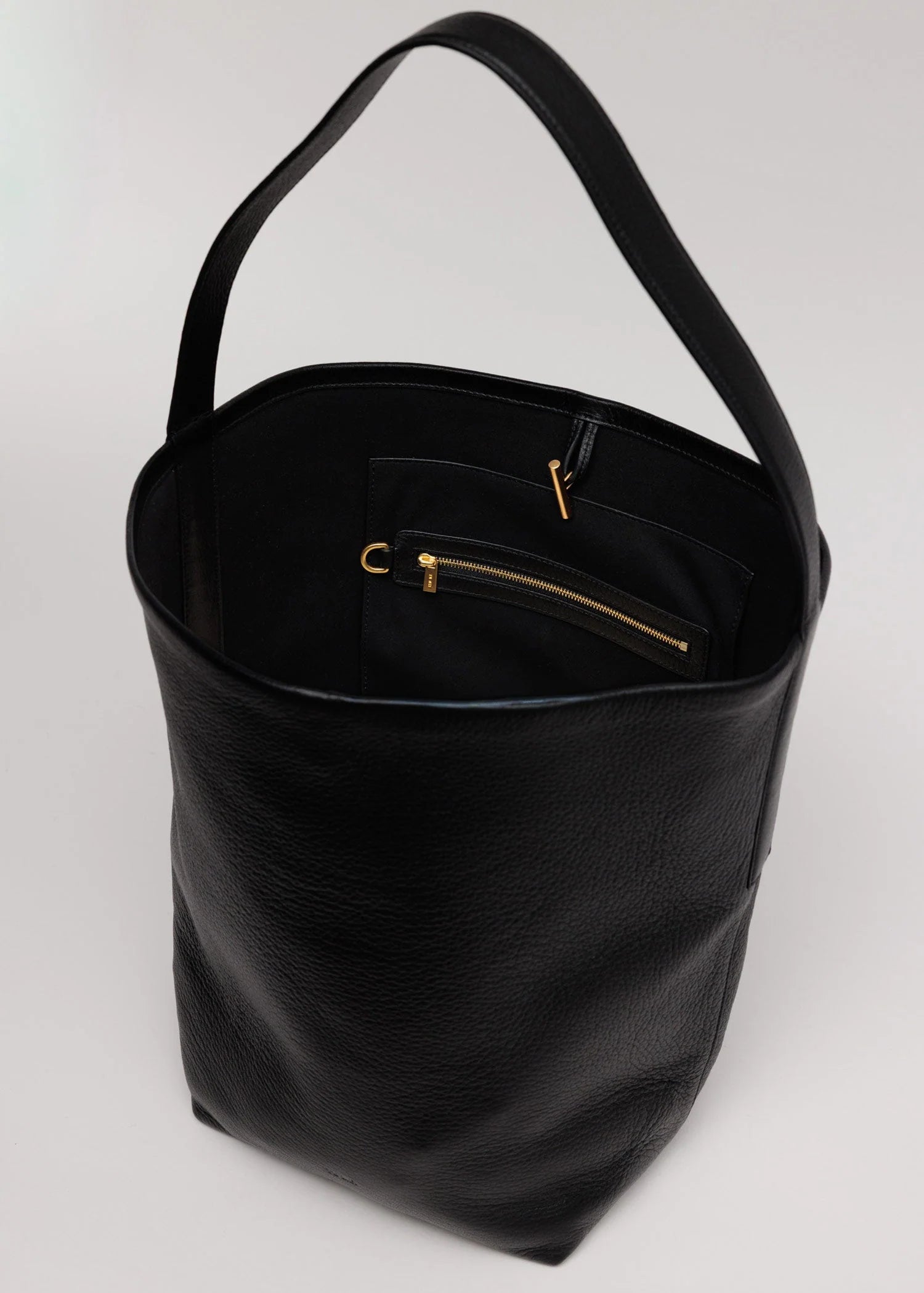 Teresa Tote | Black Deer Nappa