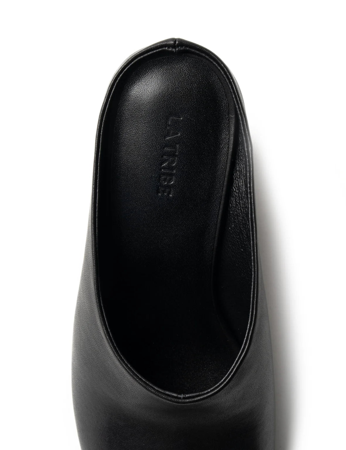 Zoe Open Toe Mule | Black