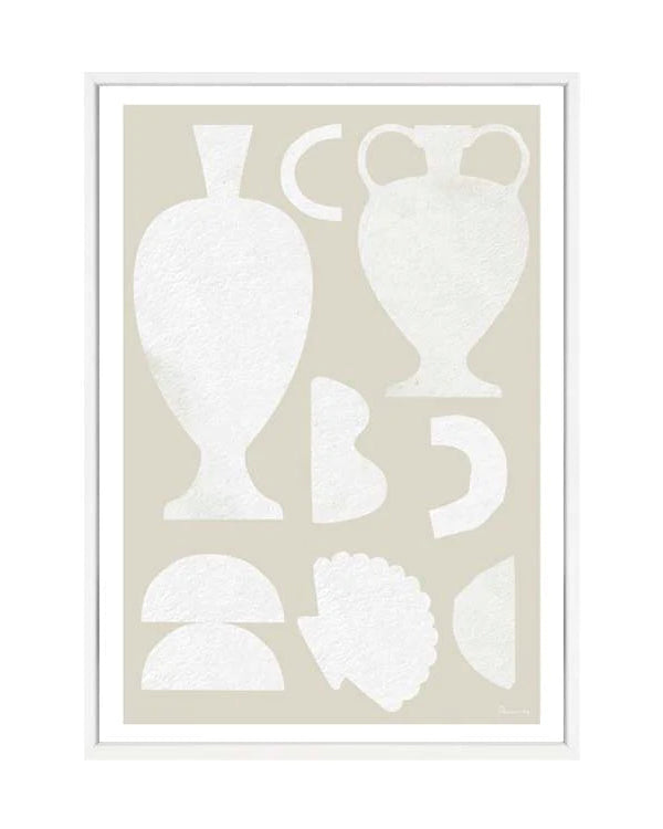 Painted Objects Framed Print | A1
