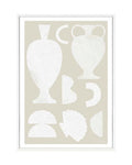 Painted Objects Framed Print | A1