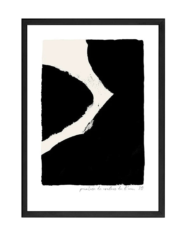 Ink Print | A2 Black Framed