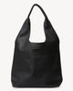 Knox Shoulder Bag | Black Lightly Milled