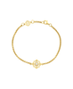 Centred Bracelet | White Zircon | 22k Gold Vermeil