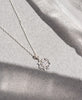 Centred Necklace | Sterling Silver & White Zircon