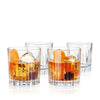 European Crystal Rock Glasses | Set of 4