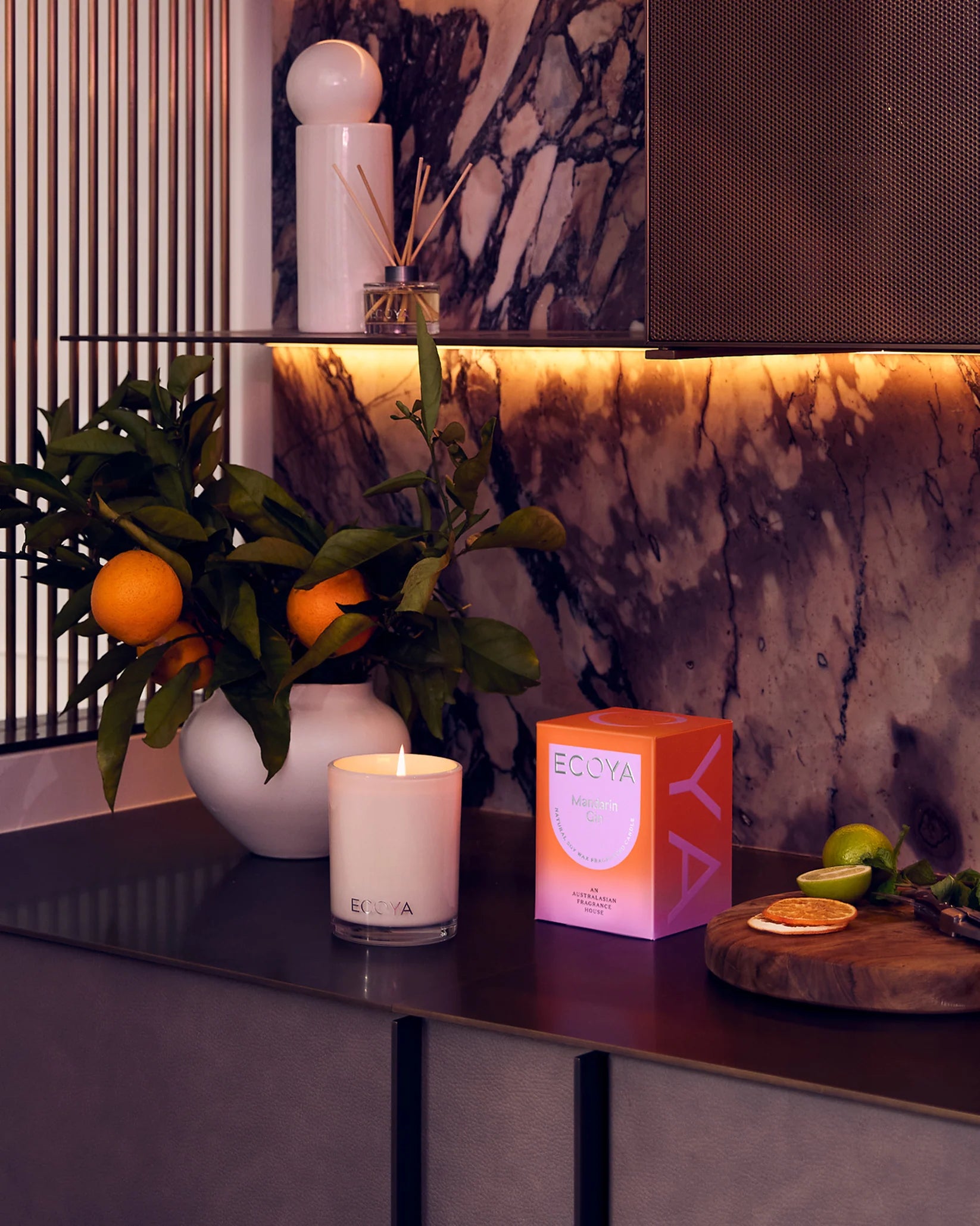 Madison Candle | Mandarin Gin