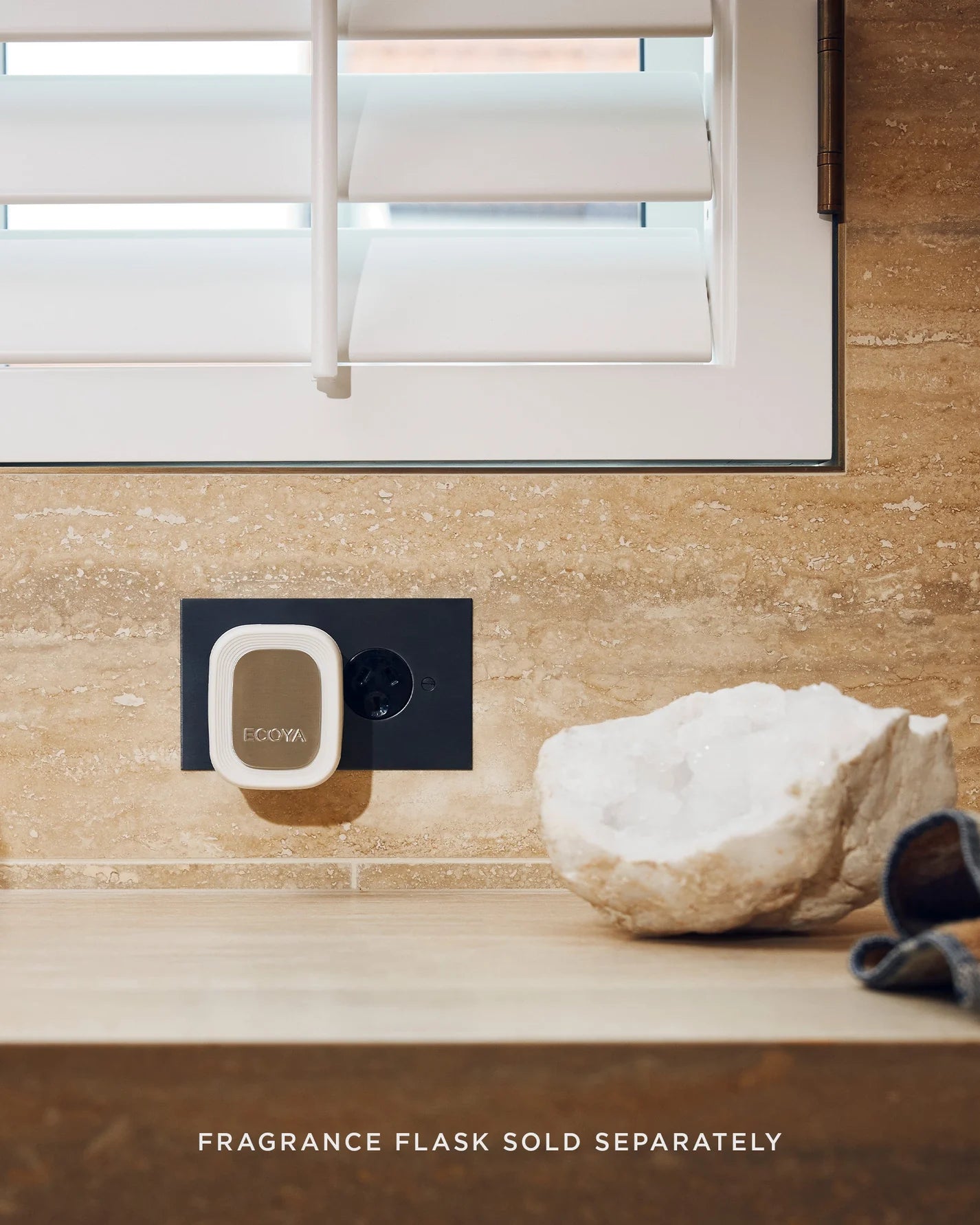 Ecoya Plug-In Diffuser Fragrance Flask | Lotus Flower