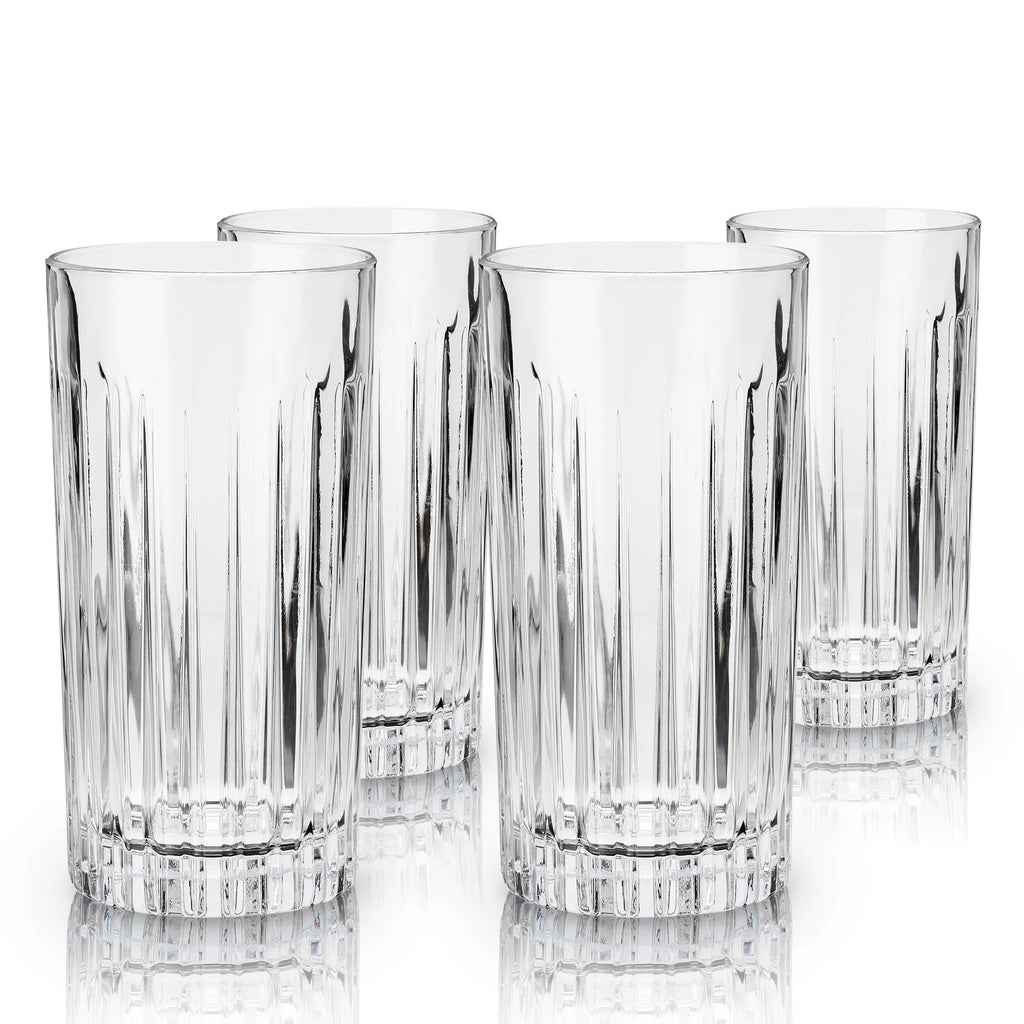 Crystal Highball Tumblers | Set of 4