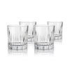 European Crystal Rock Glasses | Set of 4