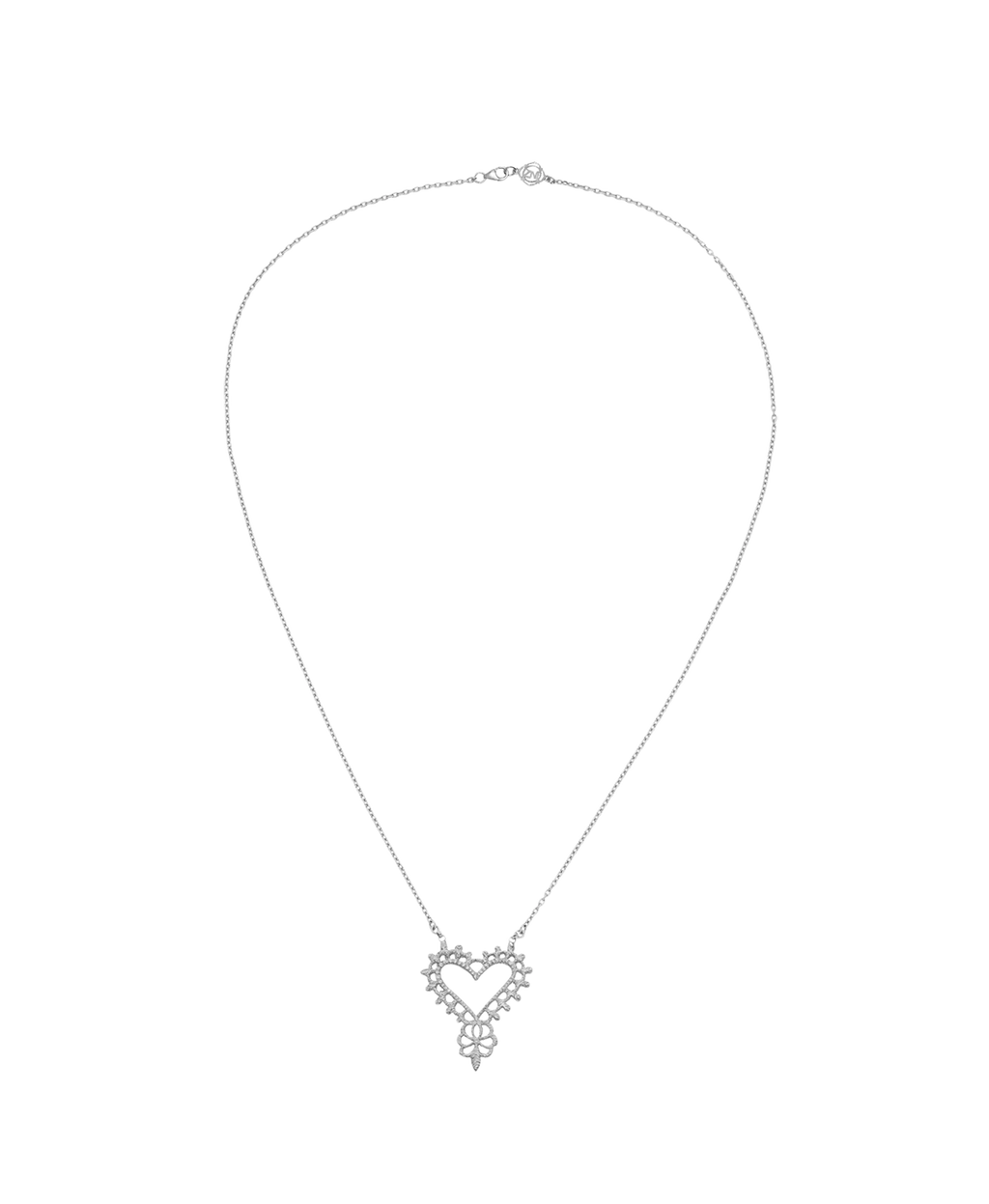 Gypsy Love Necklace | Silver