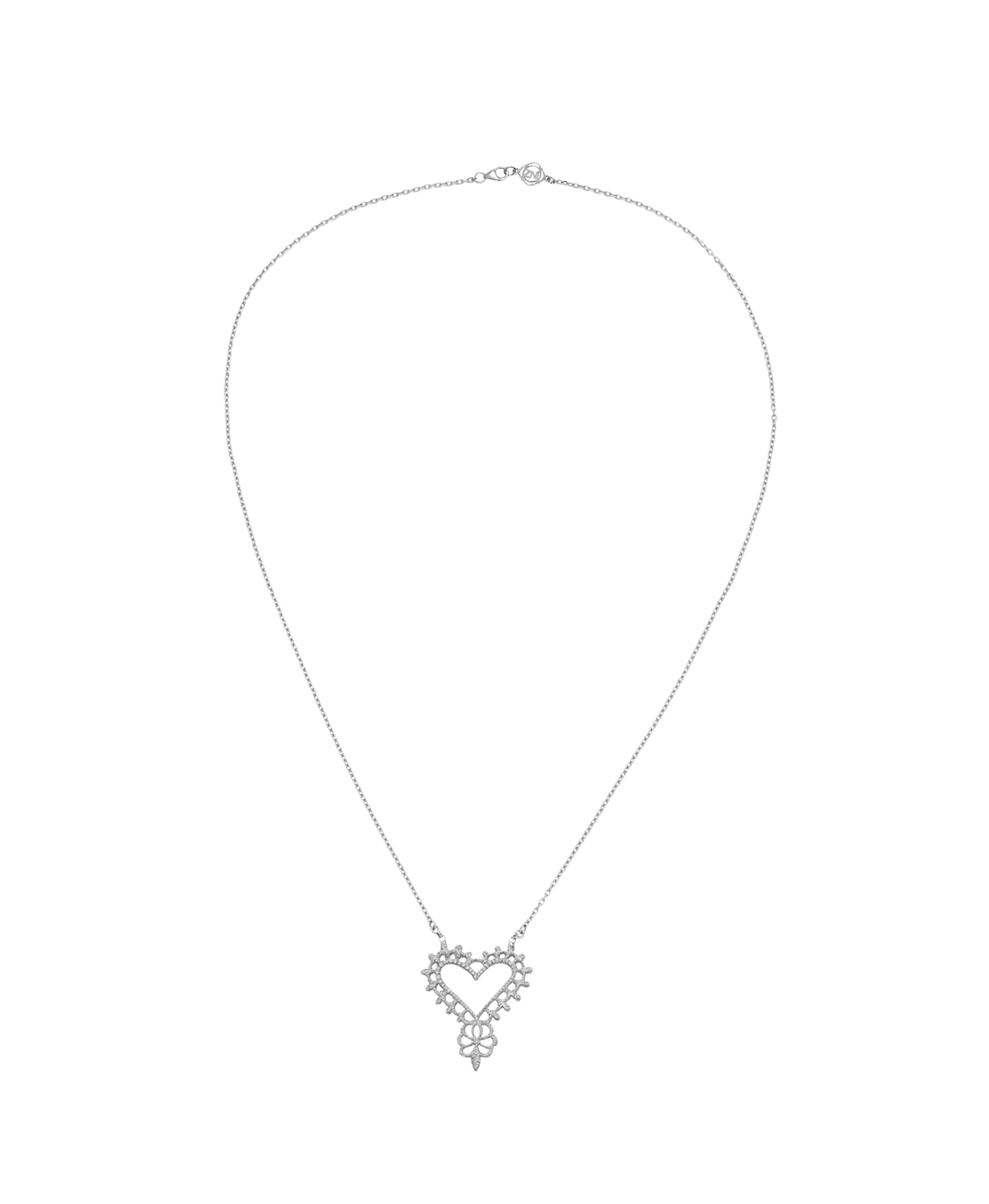 Gypsy Love Necklace | Silver