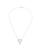 Gypsy Love Necklace | Silver