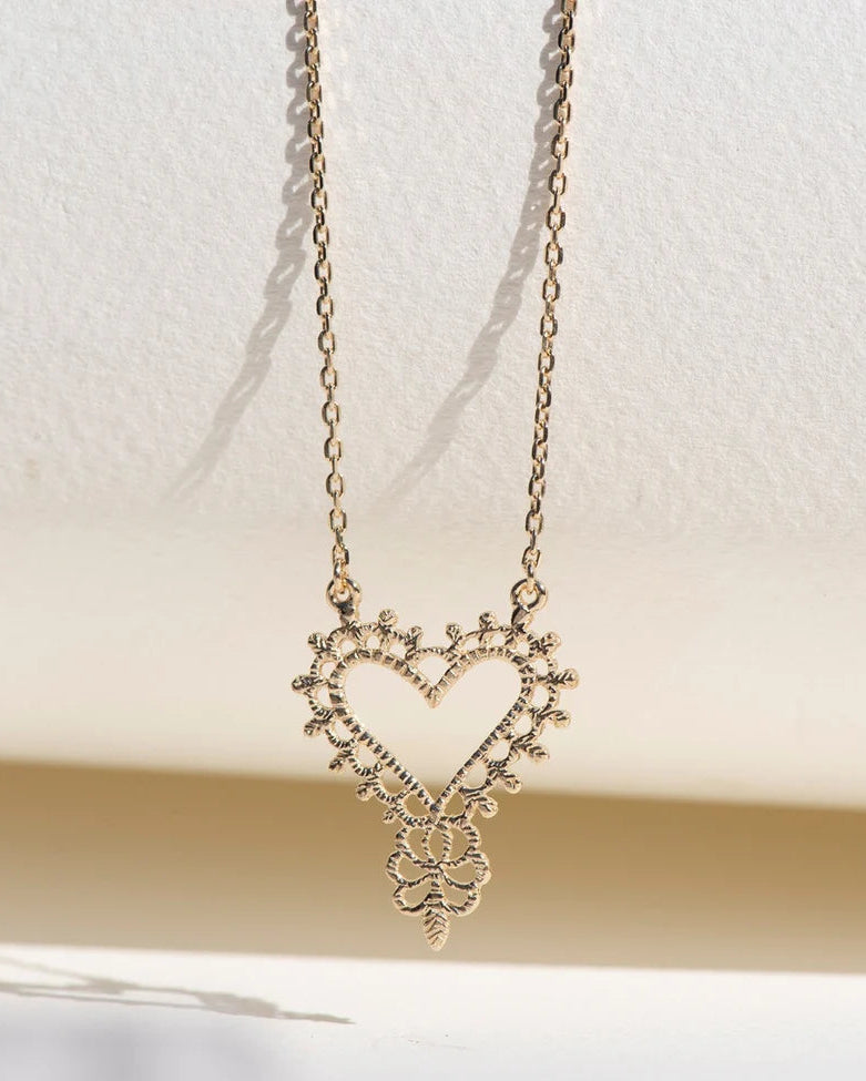 Gypsy Love Necklace | Gold