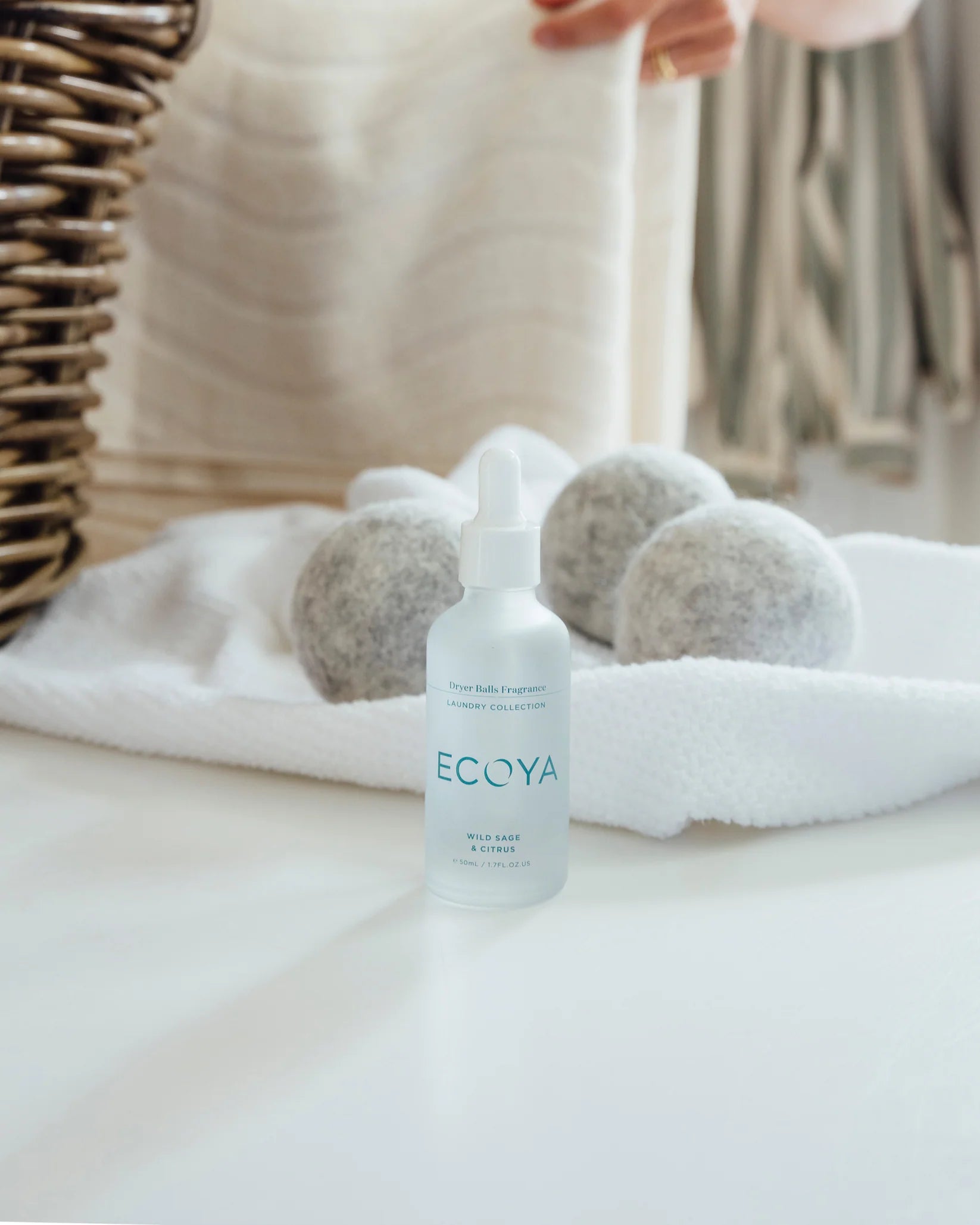 Laundry Dryer ball Fragrance Dropper | Wild Sage & Citrus