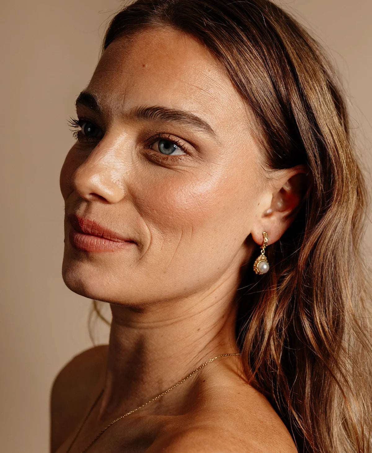 Lulu Earrings | 22k Gold Vermeil with Freshwater Pearls