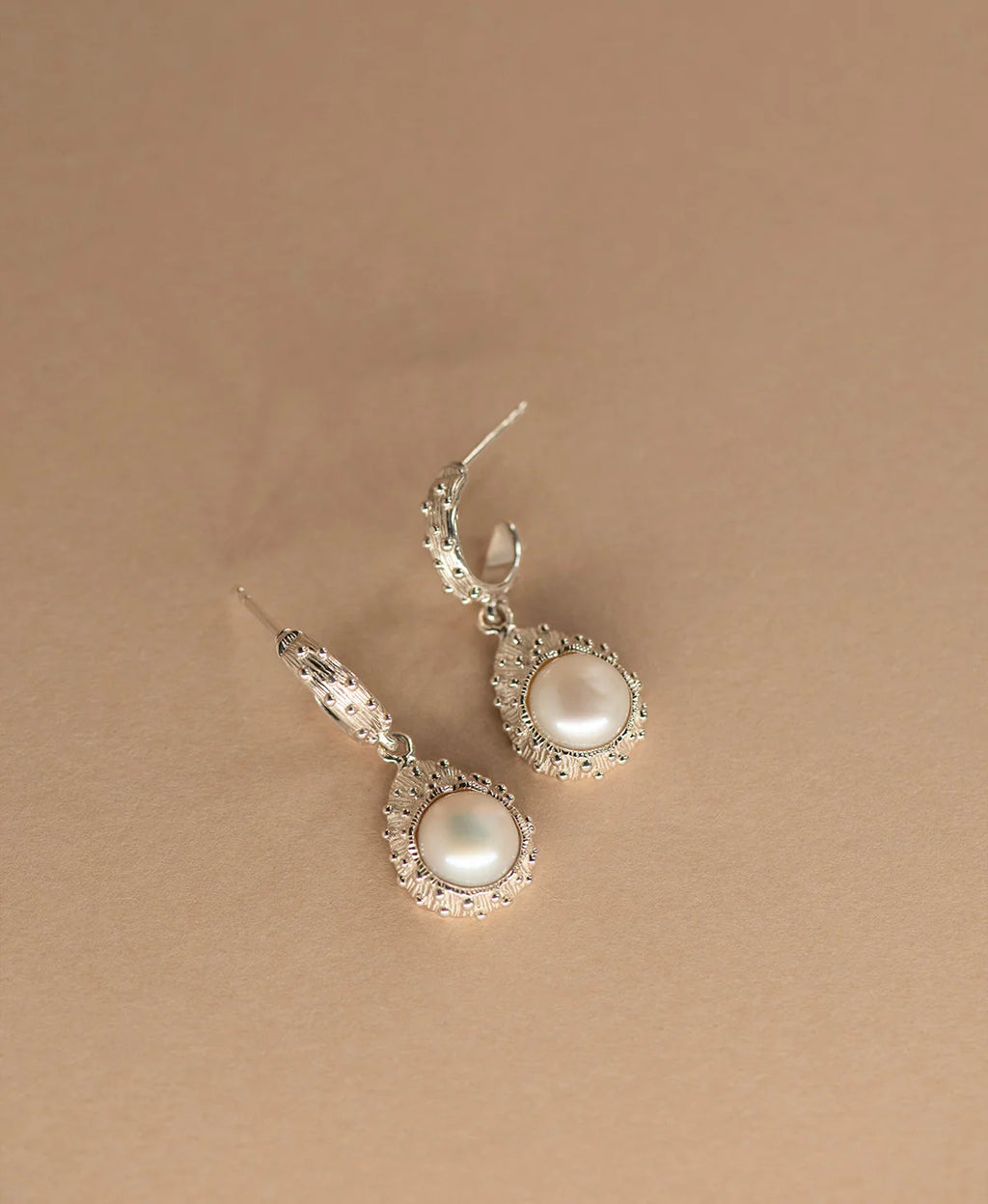Lulu Earrings | 925 Sterling Silver with Freshwater Pearls