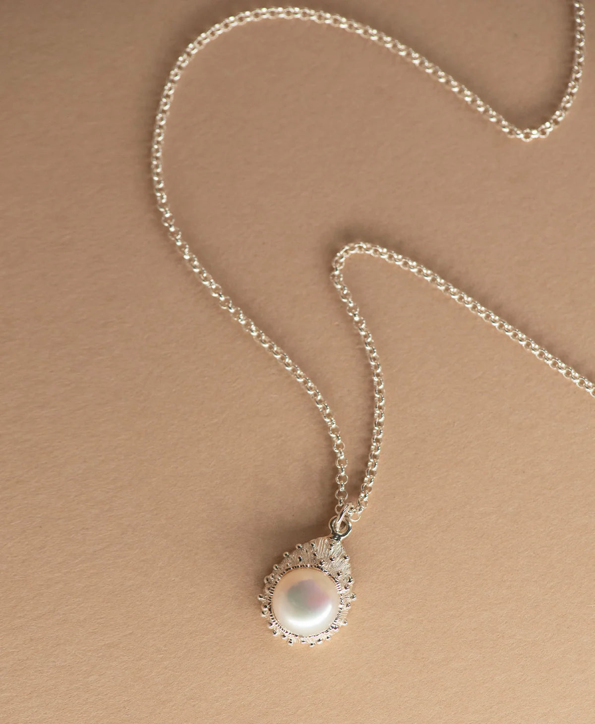Lulu Necklace | 925 Sterling Silver with Freshwater Pearl