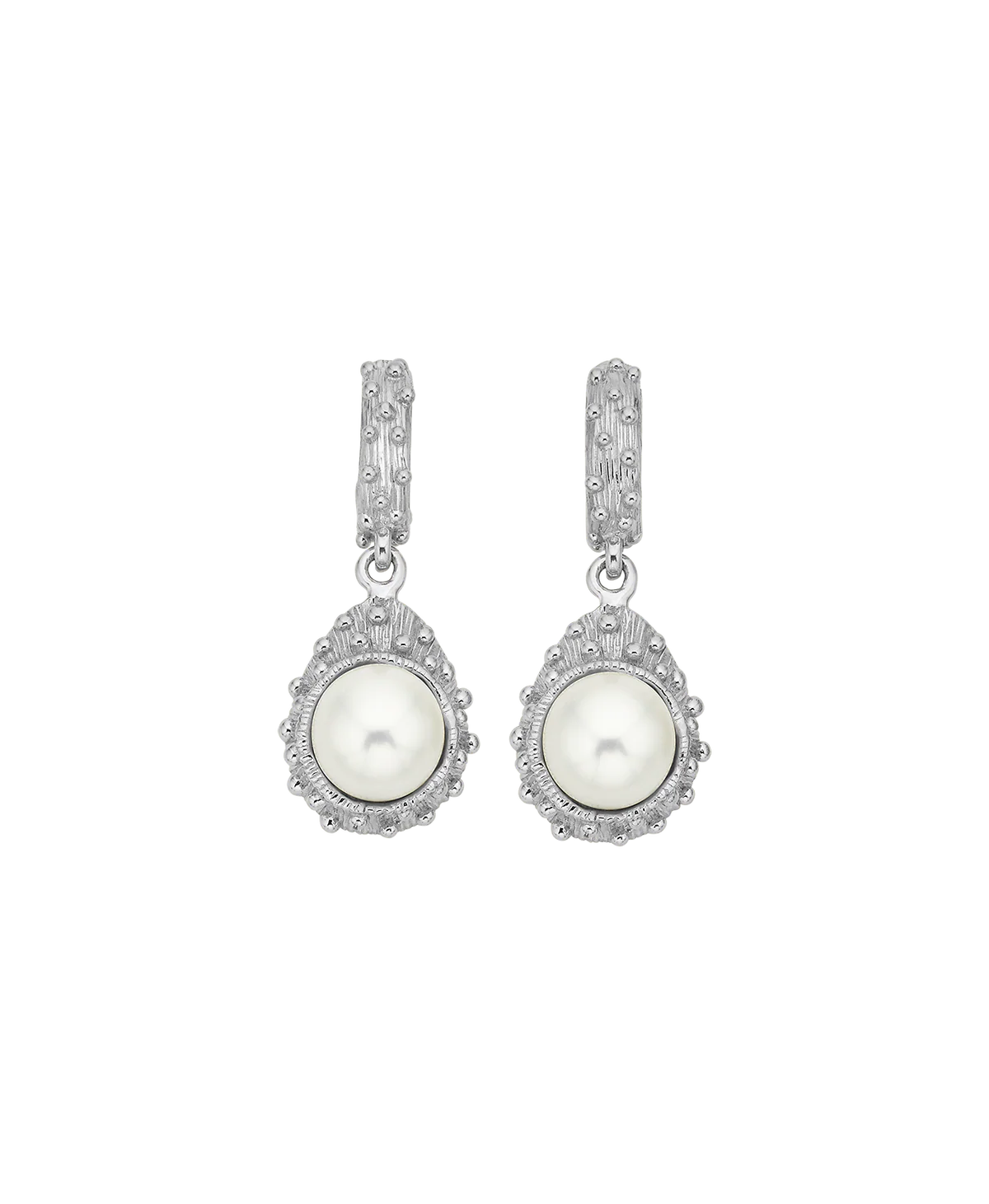 Lulu Earrings | 925 Sterling Silver with Freshwater Pearls