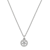 Manuka Necklace | Sterling Silver & White Zircon