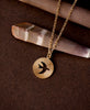 Moonbird Necklace | 22K Gold Plate