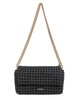 Milla Shoulder Bag | Black Fine Braid