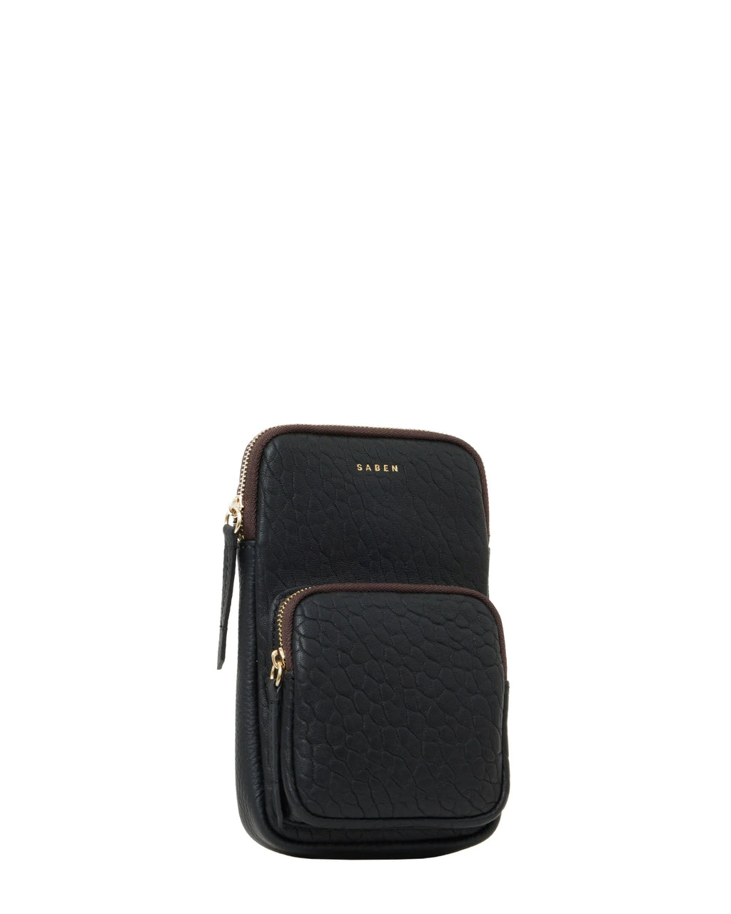 Nikko Pocket Phone Sling | Black Bubble