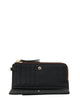 Willa Wallet | Black + Croc