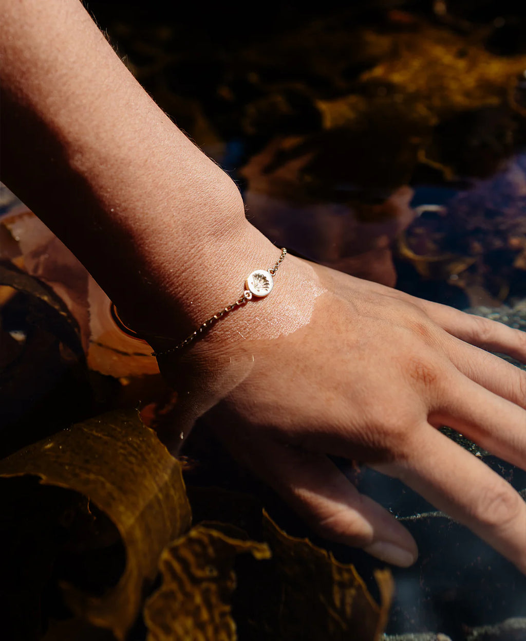 Secret Society of Shell Lovers Bracelet | 22k Gold Vermeil