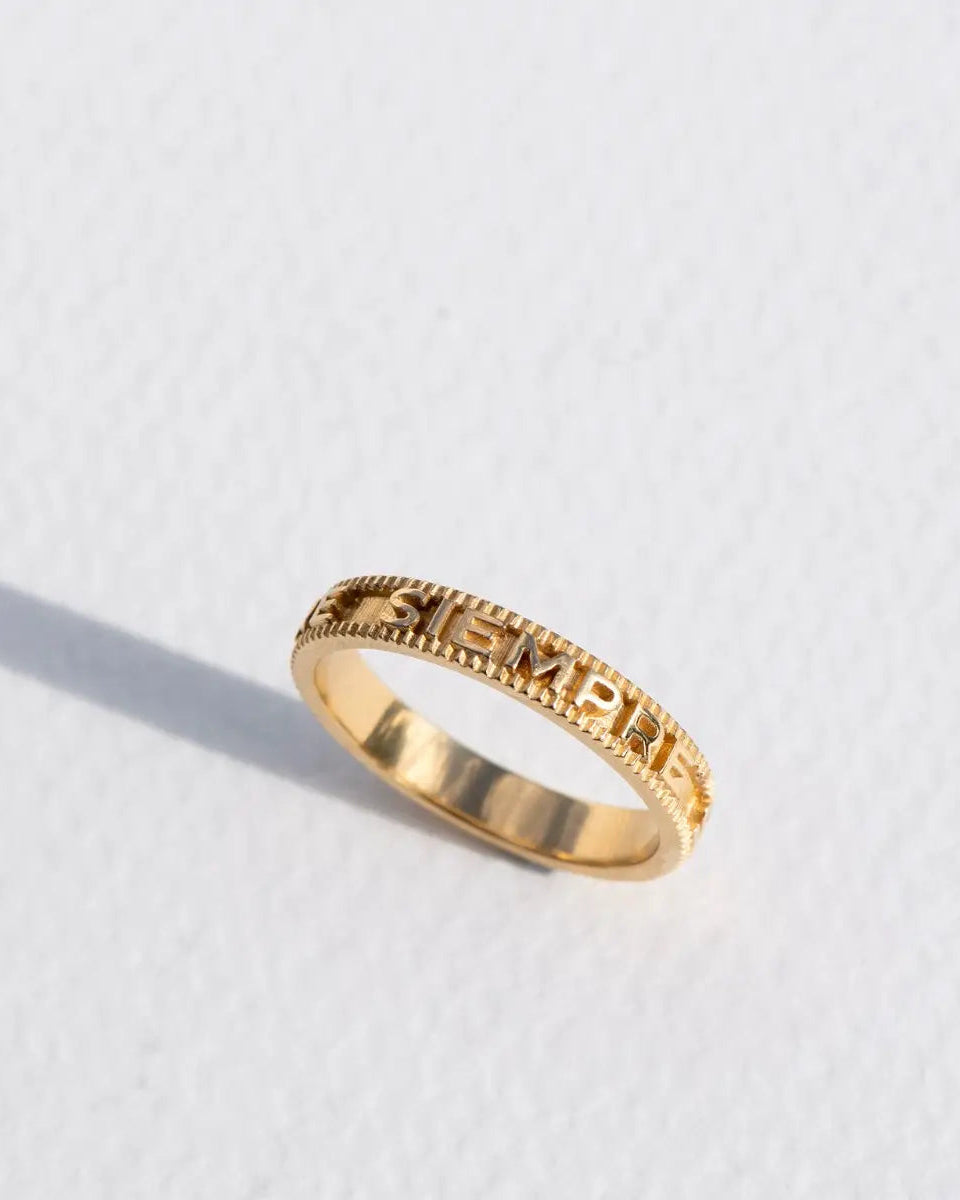 Siempre Ring | Gold