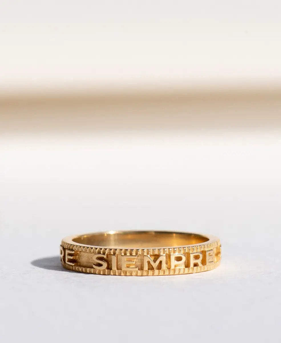 Siempre Ring | Gold