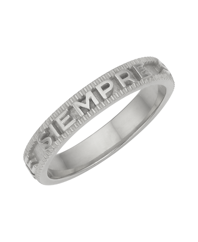 Siempre Ring | Silver