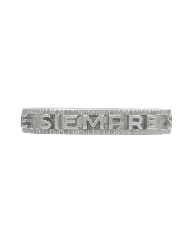 Siempre Ring | Silver