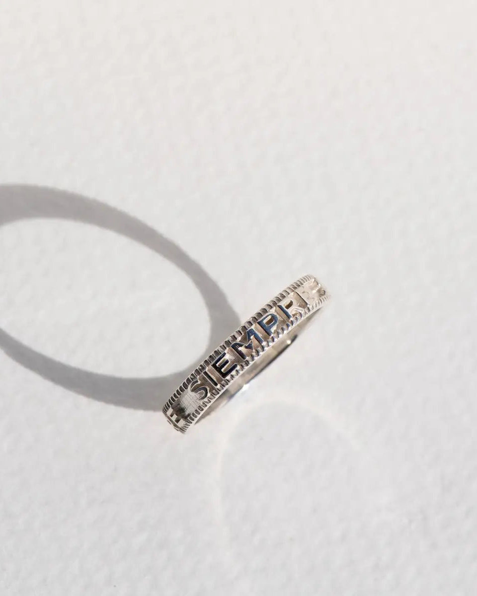 Siempre Ring | Silver
